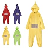 [Matreeglam] 連体パジャマ ルームウェア 大人用 着ぐるみパジャマ 面白い かわいい 大きいサイズ 寝間着 きぐるみ ふわふわ 柔らかい ホームウェア 着ぐるみ ハロウィン コスチューム コスプレ 仮装 男女兼用 部屋着 春秋冬に 4色展開 (イエロー, M)