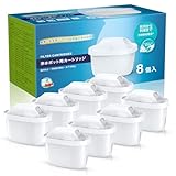 カートリッジ ブリタカートリッジ互換品 マクストラプロ カートリッジ 交換用フィルター 浄水ポットカートリッジ ブリタ浄水器用 フィルターカートリッジ 高除去 日本仕様 8個セット
