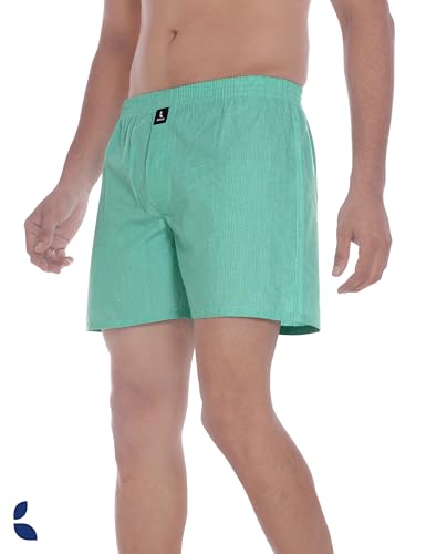 Image of Cotton Boxer Shorts for Men, Breathable, Comfortable & Lightweight (Pack of 2)