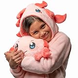 Kudu Axolotl Long Sleeve Cute Comfy Cosplay Animal Hoody Clothes Sweatshirt Hoodie With Built-in Pil