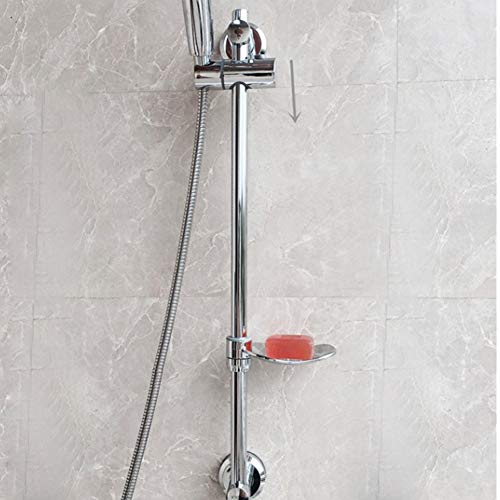 Support de douche en acier inoxydable chromé durable et design - 6