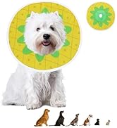 MABOZOO Waterproof Dog Cone, Adjustable Dog Cat Pet Cone Collar Recovery Collar for Dogs and Cats...