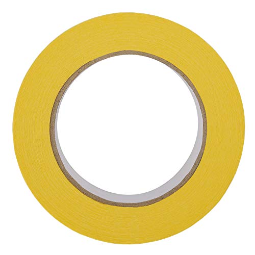 Image of Lichamp 15-Pack Automotive Refinish Masking Tape Yellow 36mm x 55m, Cars Vehicles Auto Body Paint Tape, Automotive Painters Tape Bulk Set 1.4-inch x 180-foot x 5 Rolls