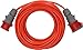 Produktbild Brennenstuhl BREMAXX CEE Verlängerungskabel IP44 (25m Kabel, AT-N07V3V3-F 5G1,5, mit CEE Stecker und Kupplung, für außen, einsetzbar bis -35°C, Made in Germany) rot