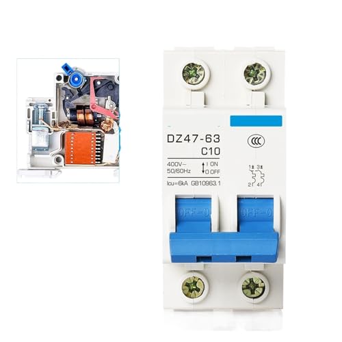 Disjoncteur 2P 63A interrupteur de boîte de distribution d'éclairage Sll - 2