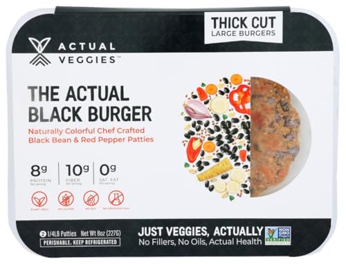 Actual Veggies KHCH00384448 The Actual Black Burger cover