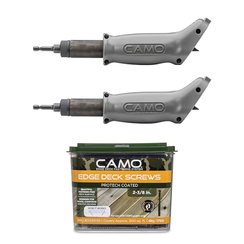 CAMO MARKSMAN Edge Deck Screw Guide for Fastener Free No Gap Deck Surface Installation (Marksman Edge Tool Kit - 500 Sq Ft)