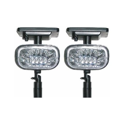 Tricod PL901 4 Super LED Solar Plastic Spot Light, 2-Pack Cover