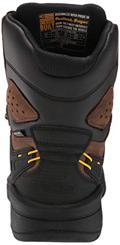 KEEN Utility Men's Dover 8" 600g Leather Waterproof Composite Toe Work Boot3
