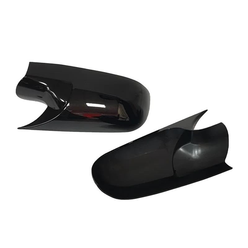 Coque rétroviseur Megane 2 noir brillant pour MK2 2002-2009