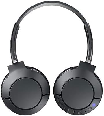 TCL MTRO200BT Mikrofonlu Kablosuz Kulak Üstü Kulaklık (Bluetooth 4.2, Ses Yalıtımı, Katlanabilir, Deri Kulak Yastığı, Entegre Uzaktan Kumanda ve Mikrofon, 20 Saat Çalma Süresi), Gölge Siyahı - Görsel 2