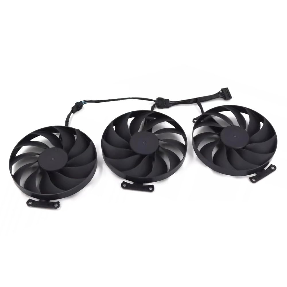 CF9015U12D Graphics Card Cooling Fan Replacement for ASUS ROG Strix RTX 4060 4060Ti Quiet Cooler Fan (3Pcs)