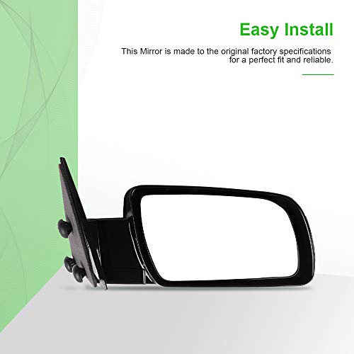 Scitoo Side View Mirrors A Pair Of Mirrors Fit Compatible With 1988-1999 For Chevy C1500 C2500 C3500 For Chevy K1500 K2500 K3500 1995-2000 For Chevy Tahoe Manual Folding 15036360 #TOP2