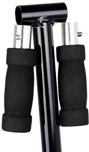 small foot Pogo Stick, Hüpfstange für Kinder ab 5 Jahren, im coolen Design gestaltet, belastbar bis 50 kg, Schwarz, 9503, 1 Stück