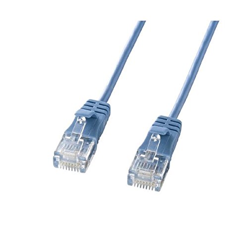 �T�����T�v���C �J�e�S��6�����ɍ�LAN�P�[�u�� (�u���[�A1m) KB-SL6-01BL×10�Z�b�g