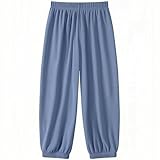 Enfants Chéris Toddler Summer Pants Baggy Girls Joggers Boys Slacks Blue 8 Years