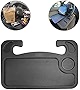 JUSTTOP Car Steering Wheel Desk, Travel Car Accessories, Car Stand Trays for Eating, Multipurpose Car Steering Wheel Desk Tray Table(Black)