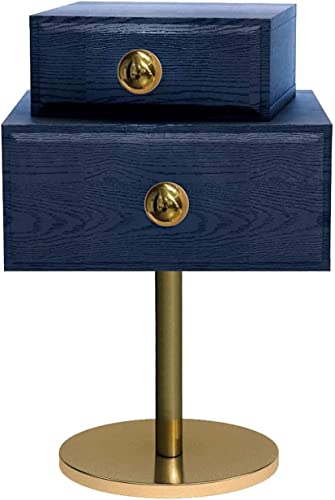 Table de chevet en bois grain noble pour une ambiance de nuit cosy