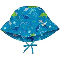 i play. by green sprouts Bucket Sun Protection Hat UPF 50+ Sun Protection Adjustable to Grow with Baby