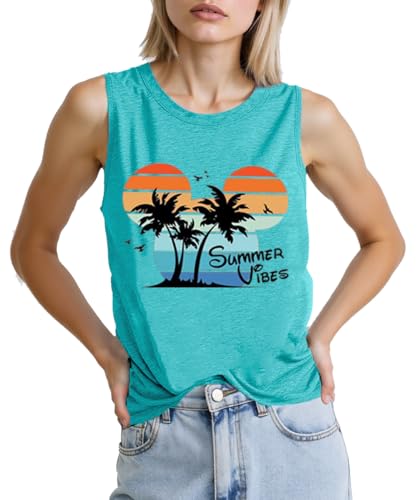Image of Vacay Mode T Shirts for Women Summer Beach Hawaii Vacation Short Sleeve Tops Holiday Cruise Getaway T Shirts