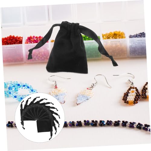 10 peças saco de armazenamento de veludo saco de presente pequenos malotes sacos de veludo saco de b