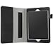 Produktbild BoxWave Schutzhülle für Apple iPad mini Folio Schutzhülle mit Schlaufe - Schutzhülle iPad mini Hülle aus veganem Leder und Schutzhülle mit klappbarem Ständer, Schlaf/Wake Funktion für, und praktische Handschlaufe (Nero Black)