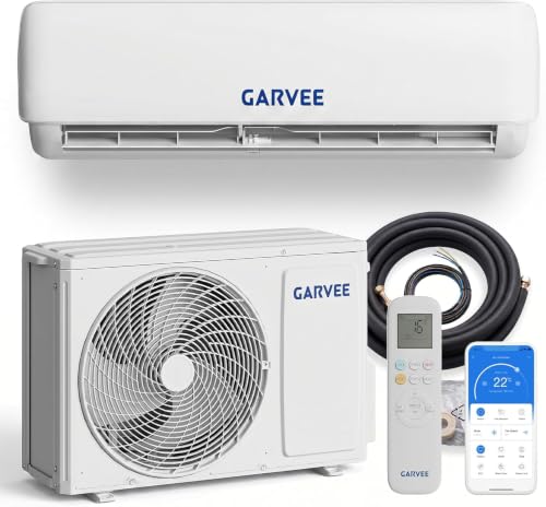 Thaookte A++ Split-Klimaanlage 18000 BTU – Zentrale Klimaanlage für Zuhause – R32 Kältemittel – Wärmepumpe – leiser Betrieb – Wandmontage – integriertes WiFi – europäischer Standard – Farbe: Mit WiFi