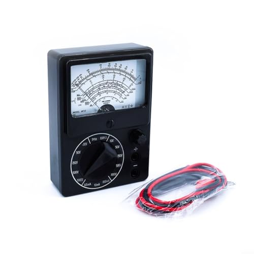 Image of Glewi Analog Multimeter Pocket Size 15 Ranges Voltage Current Resistance Tester for Home Student Electronics Repair Electrical Maintenance