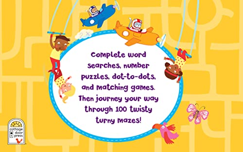 Brain-Bending Mazes and Puzzles: 200+ Fun Challenges