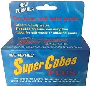 Pool Flocculant Super Cubes 4x75g