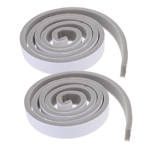Yardenfun 2Rollos Burlete de Puerta Autoadhesivo Tira Selladora Espuma Ruido y Aire Frío Correderas