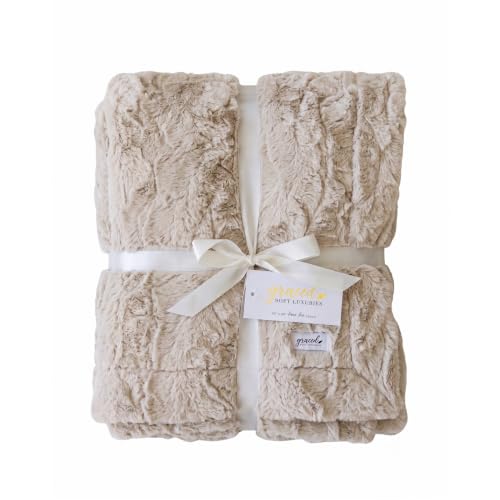 GRACED SOFT LUXURIES Plush Throw Blanket Fluffy…
