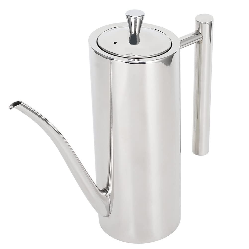 Ymiko Bottiglia di Olio Vuote, Pentola per Olio da in Acciaio Inossidabile, Bottiglie per Dispenser di Olio a Spruzzo, Spruzzatore Olio Spray per Domestica Ristorante(0.7L)