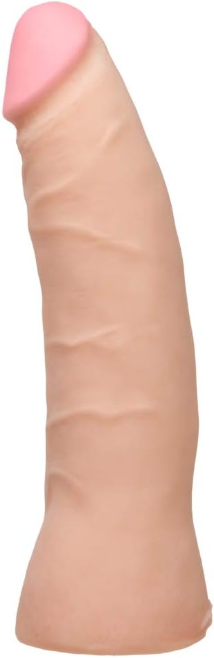 Doc Johnson Vac-U-Lock - 7 Inch Thin Dong - ULTRASKYN - F-Machine and Harness Compatible Dildo - Vanilla