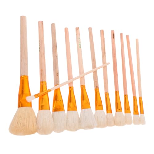 Yardenfun Lot de 12 Brosses Pollinisatrices Manuelles pour Jardinage Outil de Pollinisation des Fleurs et Légumes Réutilisable Ergonomique pour Plants Succulents Arbres Fruitiers et