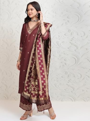 Image of Vishudh Women's Ethnic Set | Regular Fit | Fashion Outfit | with Comfortable Wear
