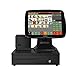 ZHONGJI A3D Point of Sale Touch Screen Cash Register POS System for Businesses Retail Stores,Convenience,Supermarket,Beauty,Clothes Shop