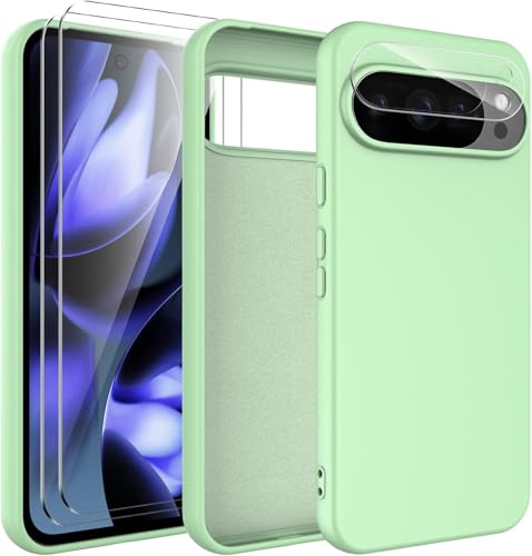 Set Protezione Per Google Pixel 10/10 Pro: Custodia Trasparente + 2 Vetri Temperati 9H