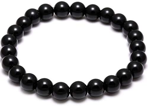 Black Tourmaline Bracelet Balance Scalar Energy for Home Office Unisex