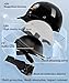FVCNGP Retro German Style Motorcycle Half Helmet, DOT Approved Vintage Skull Cap Open Face Helmets, for Adult Men Women Bike Scooter Moped Cruiser Chopper Motorbike