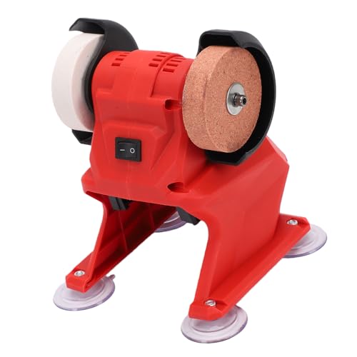 Mini amoladora de banco de 18V Bewinner para lijar metal y madera 5