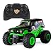 Monster Jam Official Grave Digger Remote Control Monster Truck, 1:24 Scale, 2.4 GHz, for Ages 4 and Up