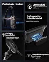 ZOVIMAX Knochenschall Kopfhörer Schwimmen, IPX8, Bluetooth 6.0, 8 GB MP3 – Ansicht 8