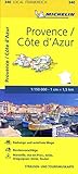 Michelin Provence - Cote d'Azur: Straßen- und Tourismuskarte 1:150.000 (MICHELIN Localkarten) - Herausgeber: MICHELIN 