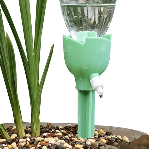 植物散水杭 - 自動植物散水器 | 植物に水をまくスパイク | 点滴散水システム | 屋内 スローリリース ポータブル ドリッパータイマーステーク 屋外 庭 芝生 庭 多肉植物用
