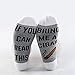 TSOTMO 2 Pairs Cigar Gift Novelty Socks For Cigar Lover If You Can Read This Bring Me A Cigar Novelty Socks for Men,Women