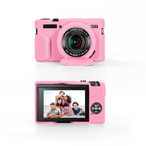 Funda protectora de silicona para Canon PowerShot G7 X Mark II miniatura 6
