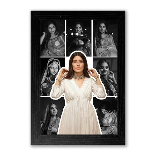 Image of Shrikant Art Personalized Photo Collage for Women | Custom Portrait Frame with Multiple Photos | Stylish Memory Frame for Wall Decor | Gift for Birthday, Festive & Special Moments
