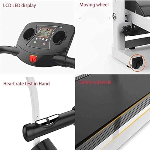 Image of Foldable Treadmill,with LED Monitor,Pulse Sensor, Portable Compact Small Treadmill for Apartment /Home /Gym