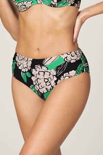 Maillot de bain hydrangea slip bikini taille haute anti-marques confortable